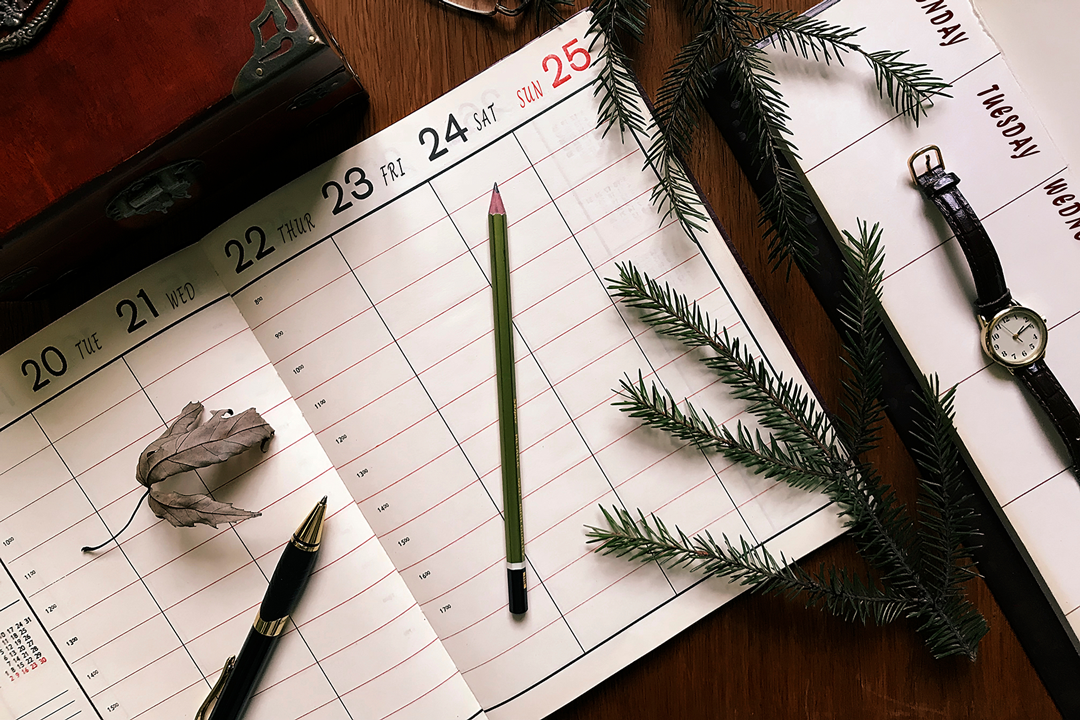 un horaire hivernal