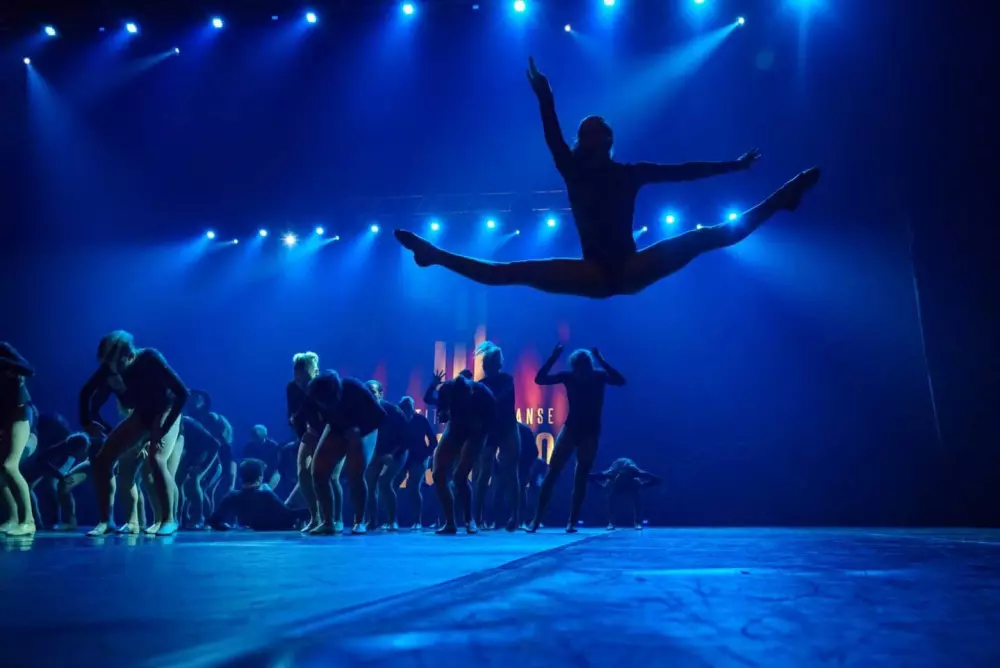 Performance en compétition de danse