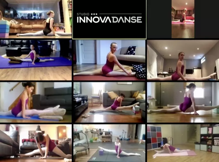 Cours de danse virtuel