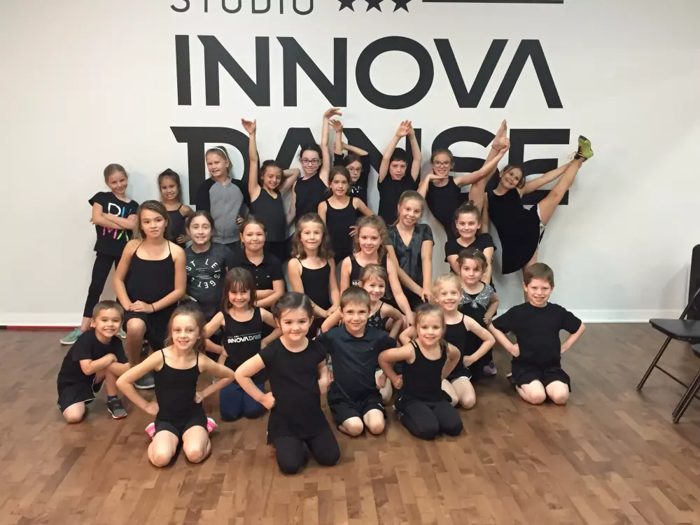 Enfants en camps de jour de danse