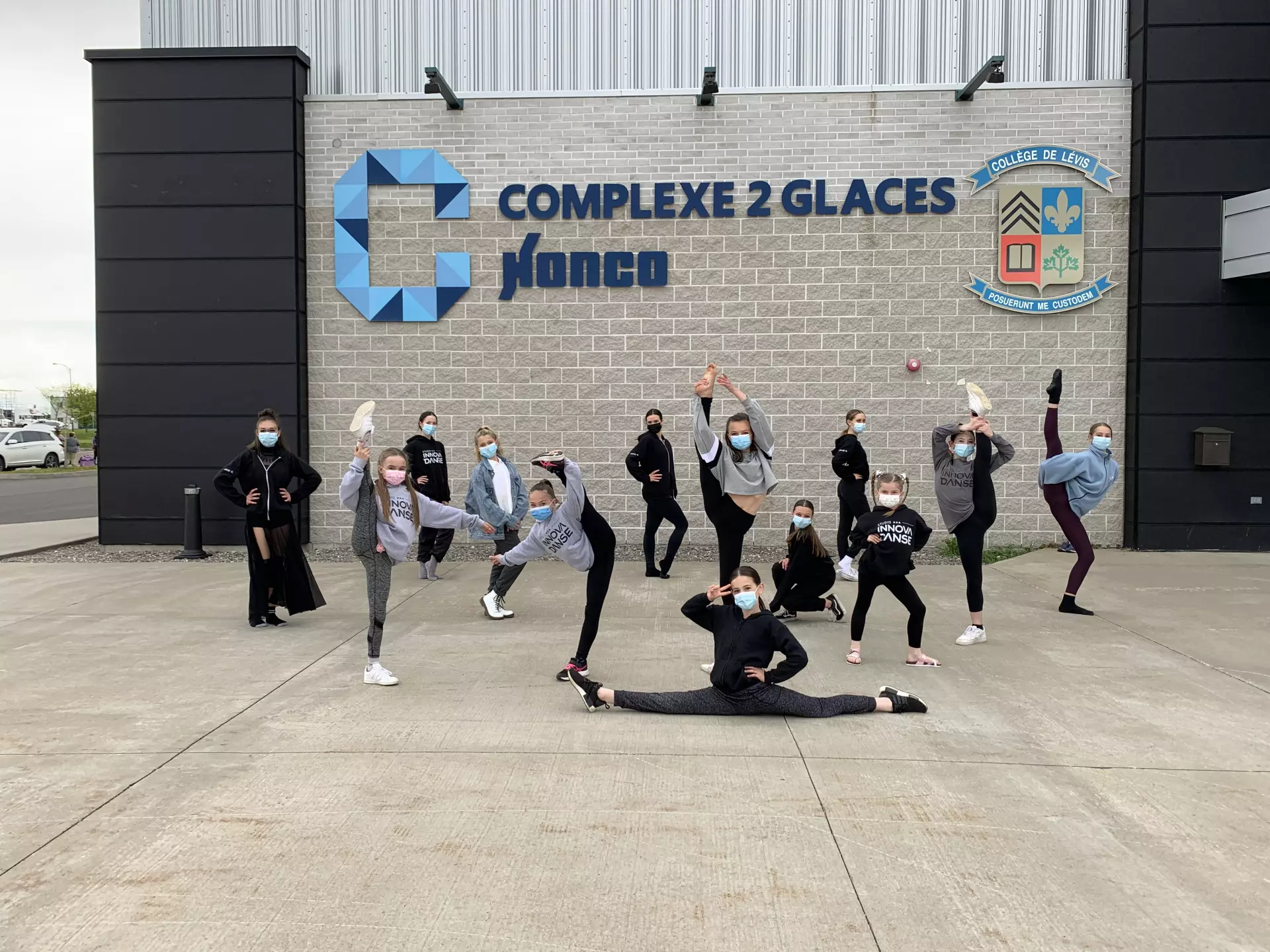 Danseurs en compétition de danse